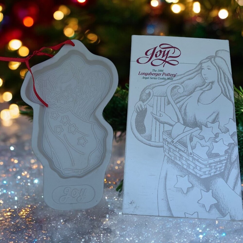 Longaberger Joy Peace Series Cookie Mold - 1996